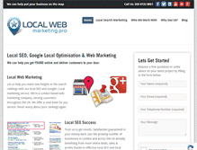 Tablet Screenshot of localwebmarketing.pro